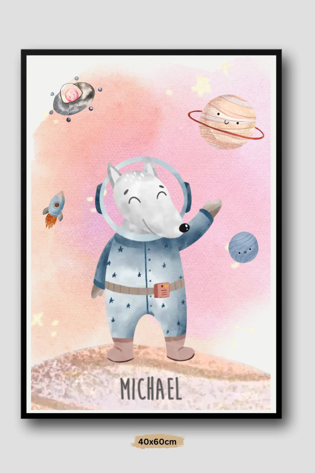 Poster [Astronaut Fuchs]