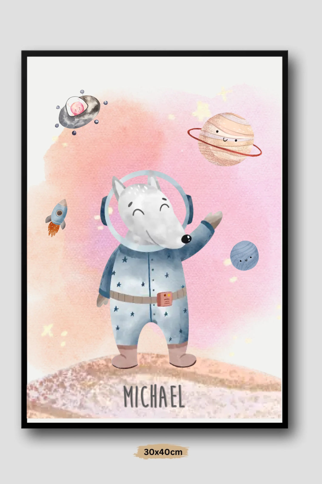 Poster [Astronaut Fuchs]