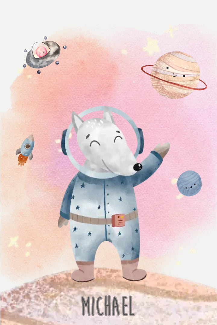 Poster [Astronaut Fuchs]
