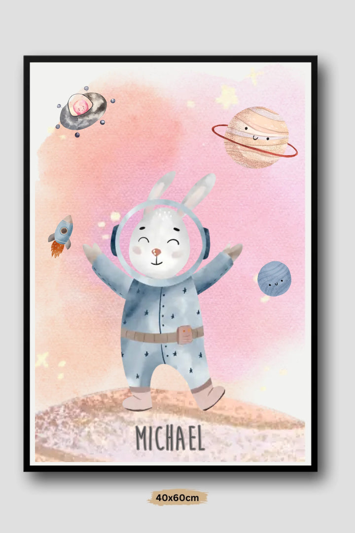 Poster [Astronaut Hase]
