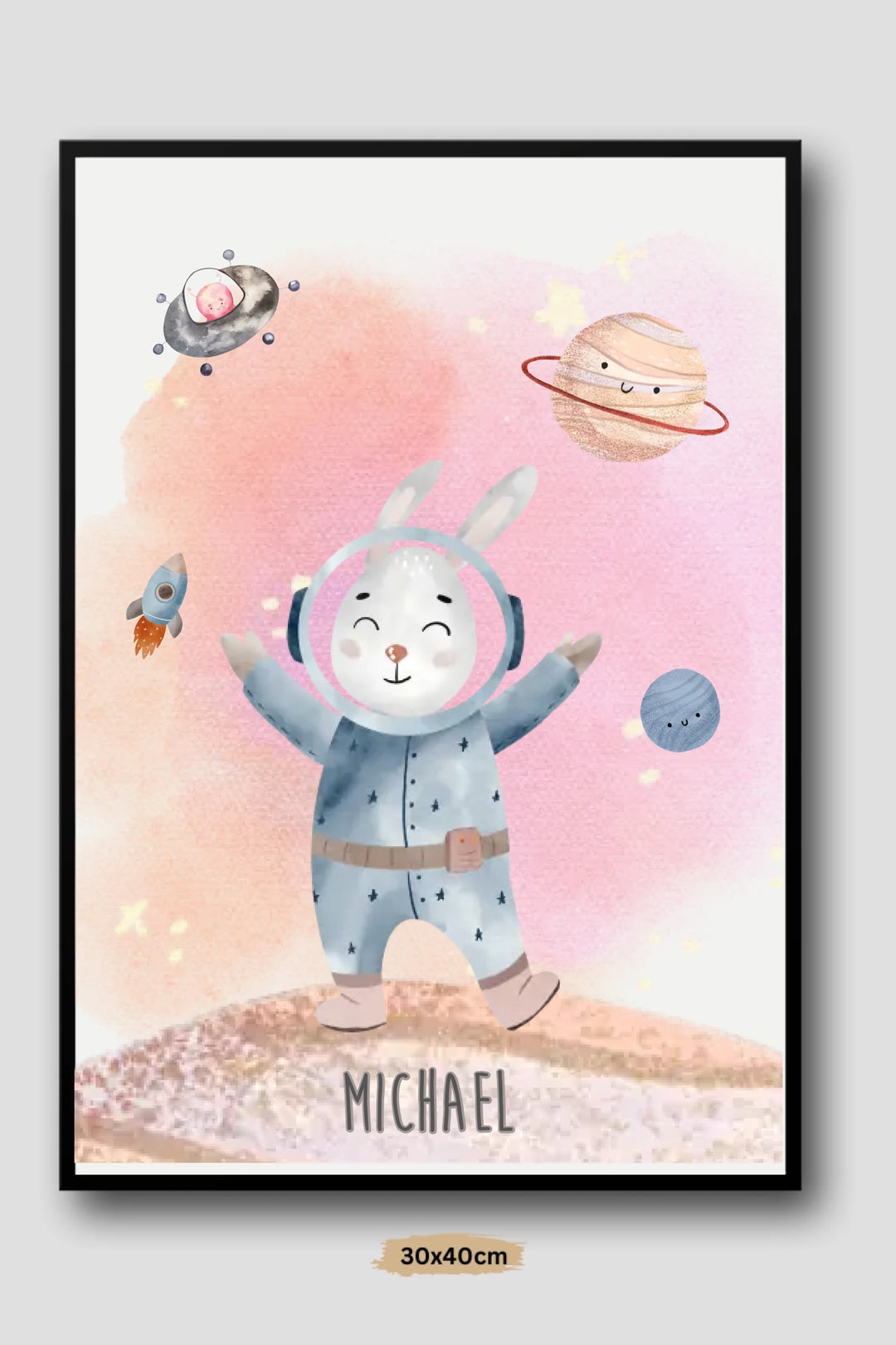 Poster [Astronaut Hase]