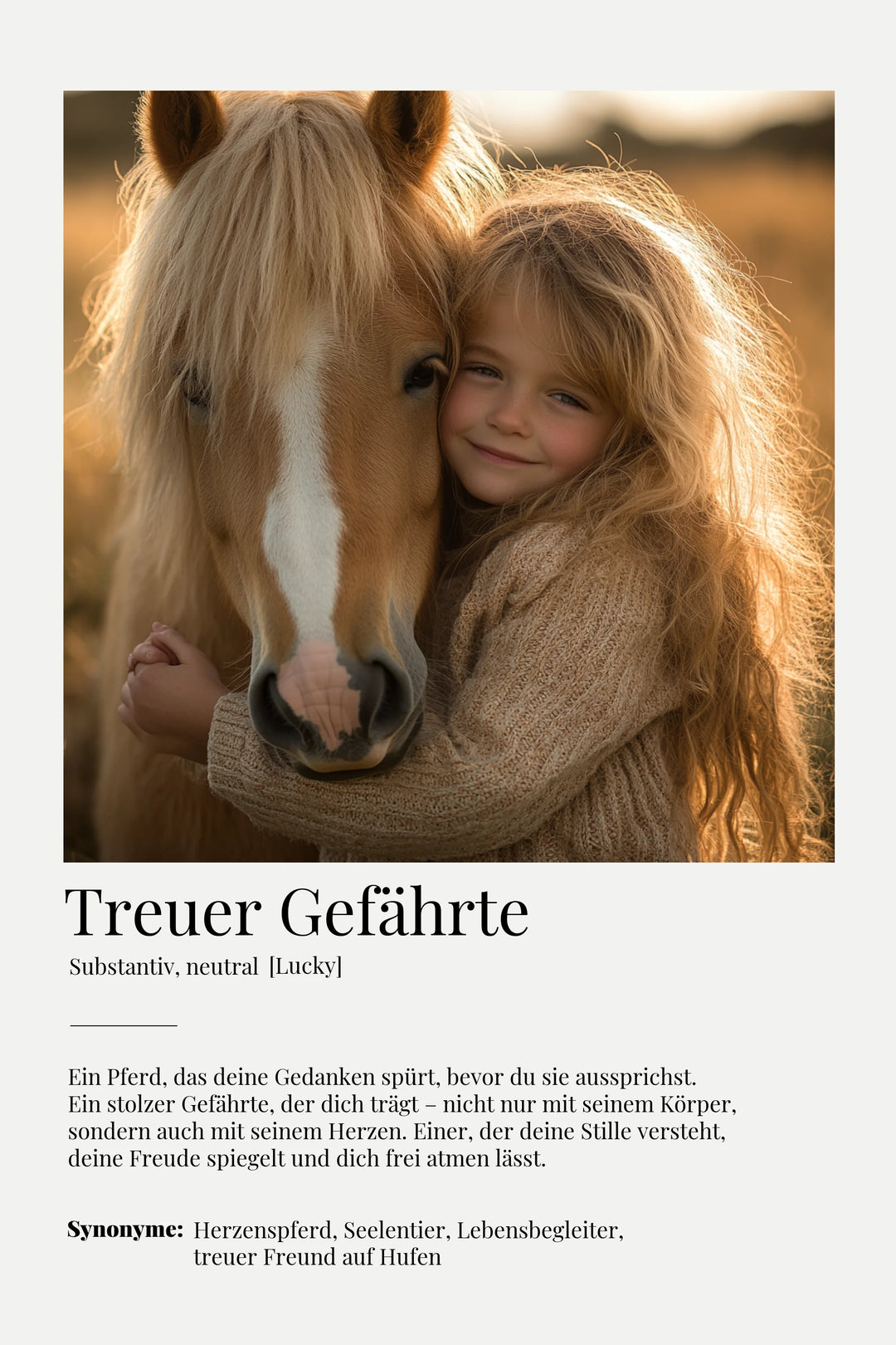 FotoPoster [Treuer Gefährte]